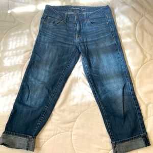 American eagle cropped jeans